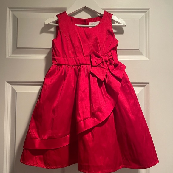 Childrens Place 3T Red Holiday Dress - Picture 3 of 6